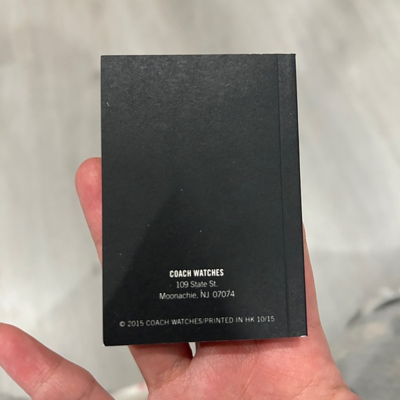 NEW | Authentic Coach X Disney Mickey Mouse Watch | Black Leather - Picture 4 of 10